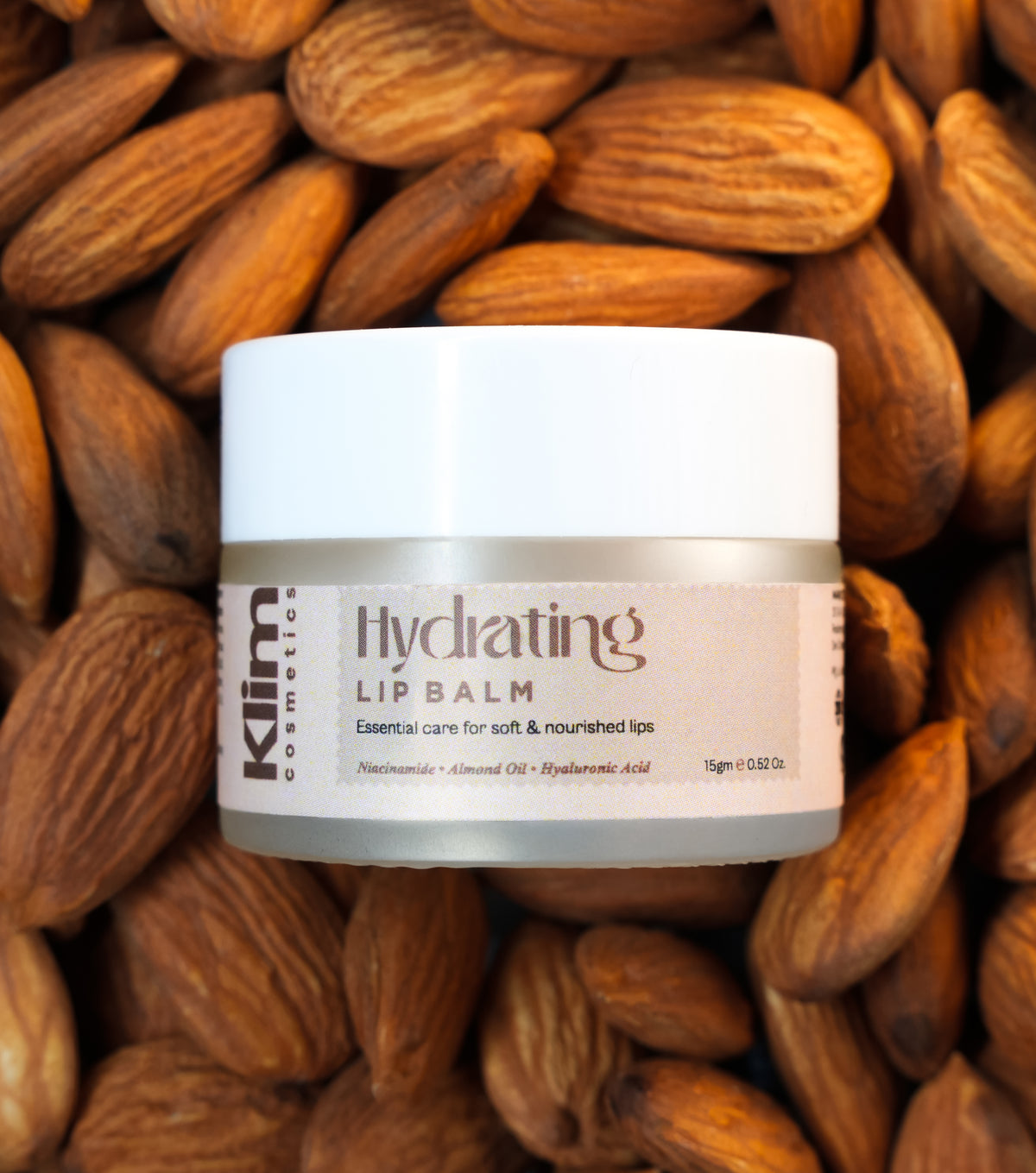Hydrating Lip Balm (Niacinamide • Almond Oil • Hyaluronic Acid)