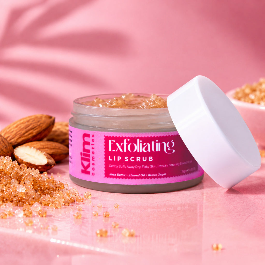 Exfoliating Lip Scrub (Shea Butter • Almond Oil • Brown Sugar)