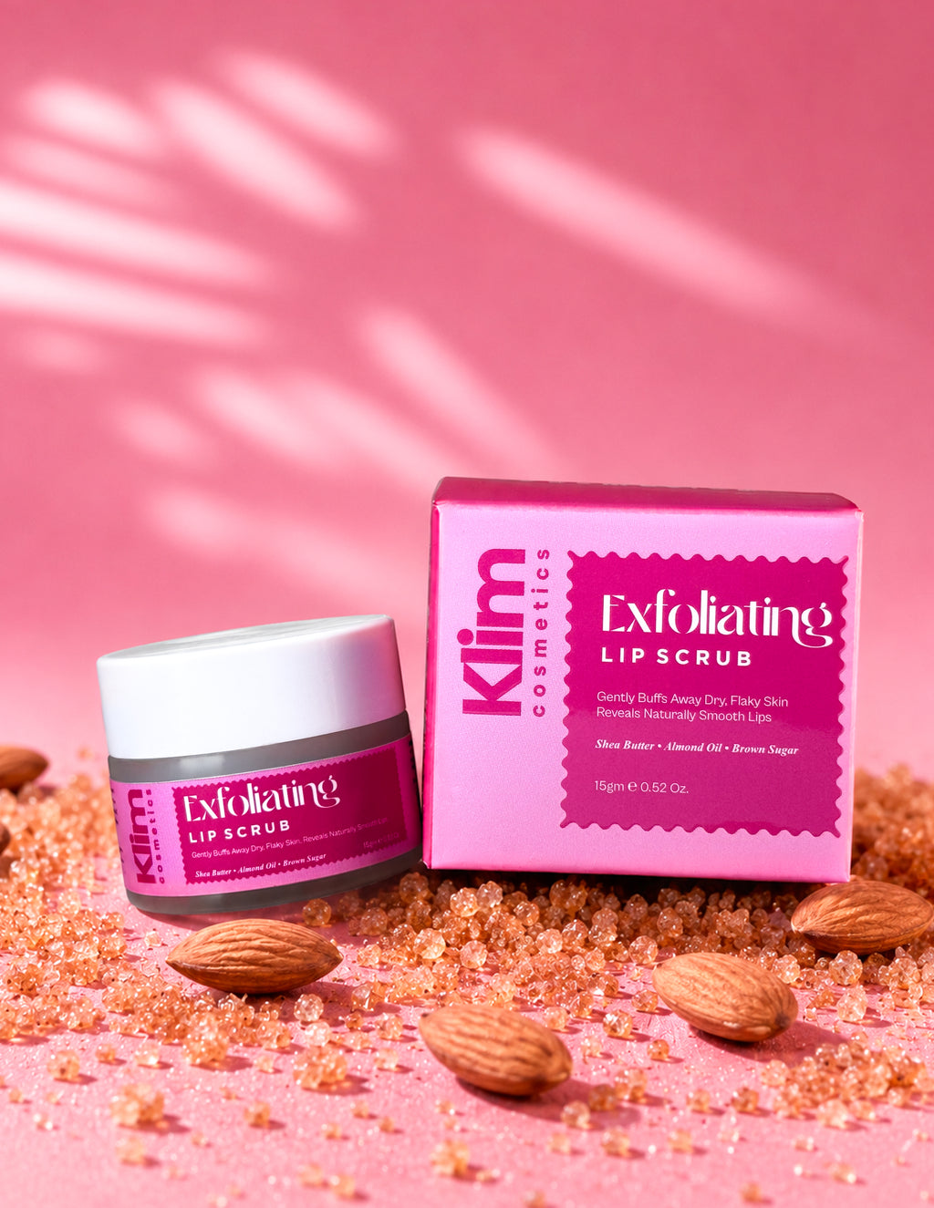 Exfoliating Lip Scrub (Shea Butter • Almond Oil • Brown Sugar)